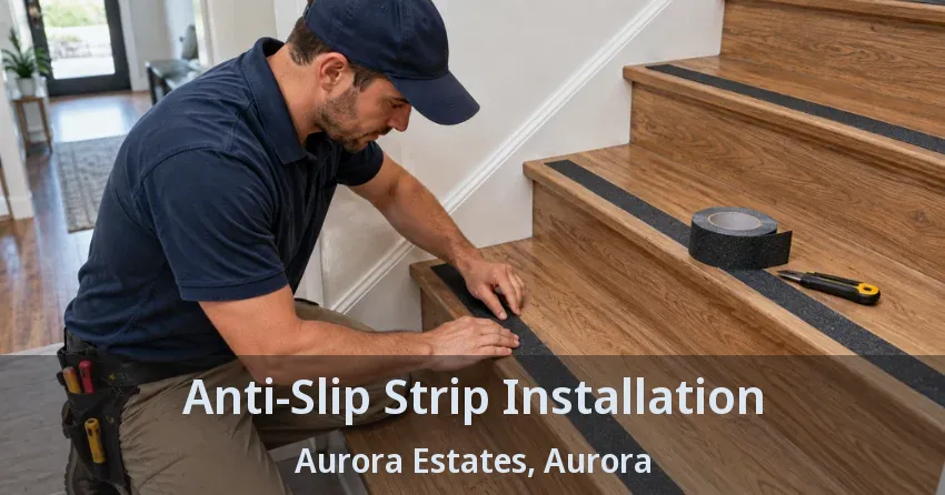 Anti-Slip Strip Installation Aurora Estates, Aurora - ON