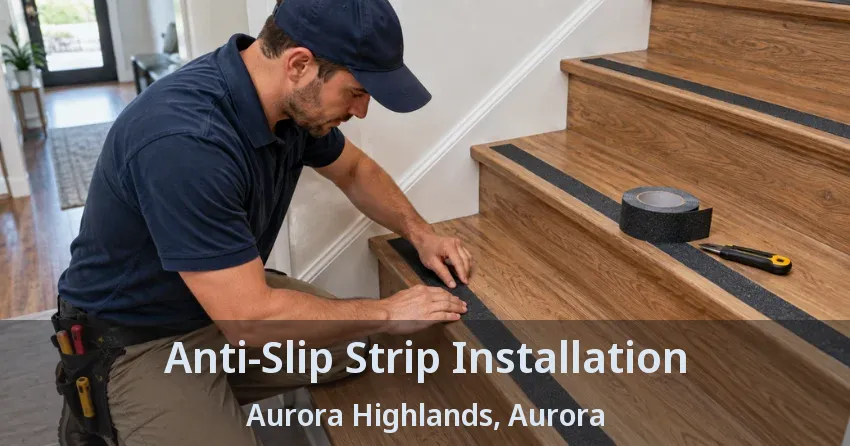 Anti-Slip Strip Installation Aurora Highlands, Aurora - ON
