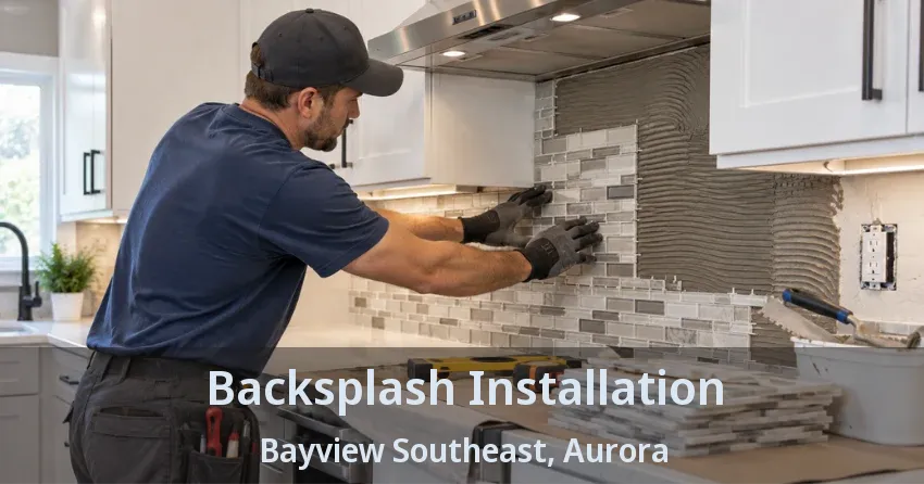 Backsplash Installation Bayview Southeast, Aurora - ON
