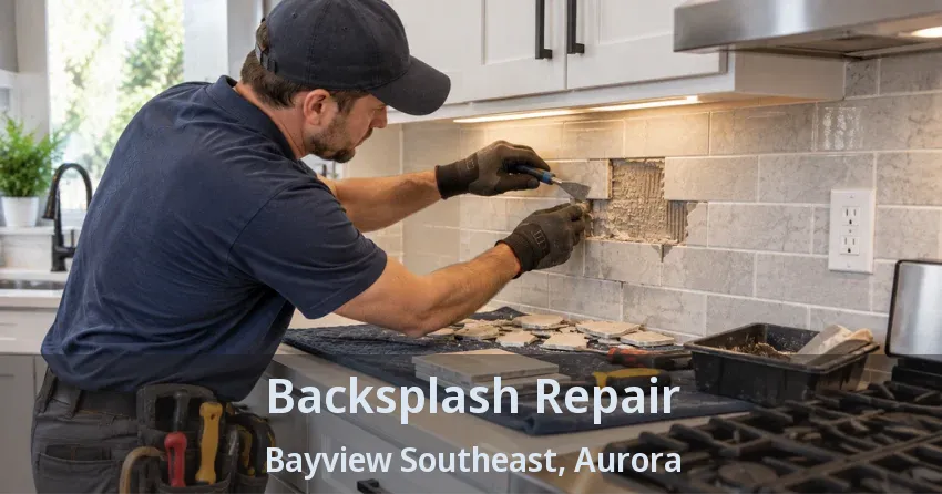 Backsplash Repair Bayview Southeast, Aurora - ON