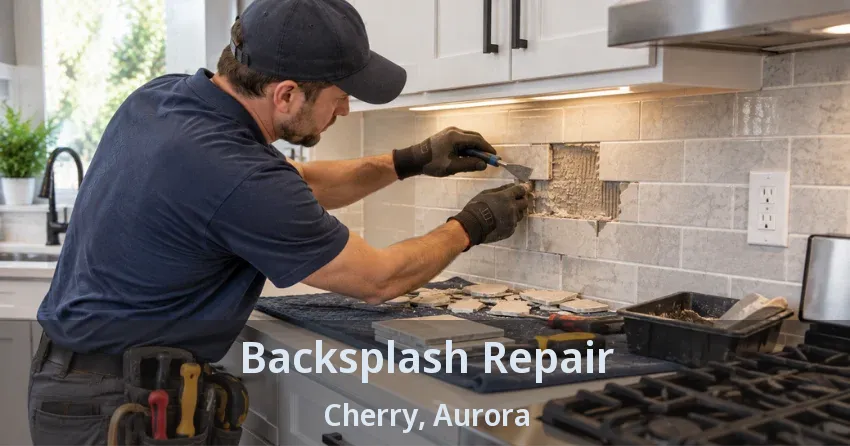 Backsplash Repair Cherry, Aurora - ON
