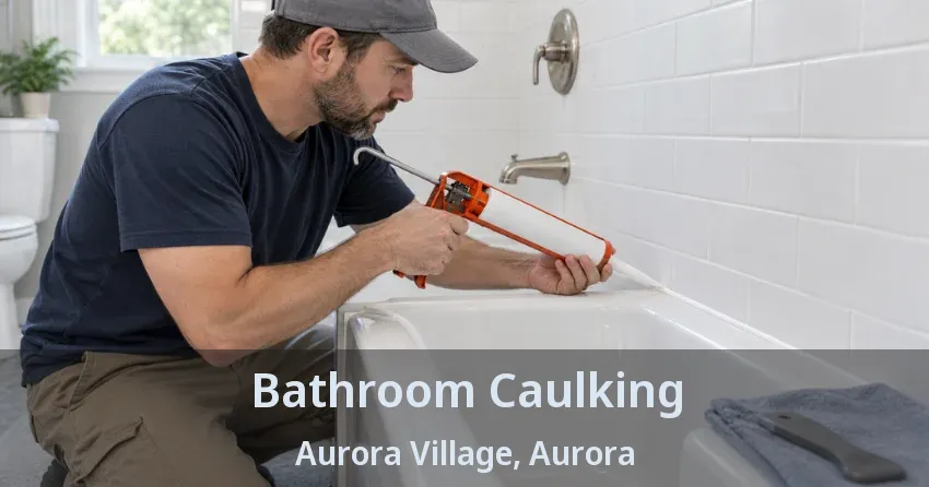 Bathroom Caulking Aurora Village, Aurora - ON