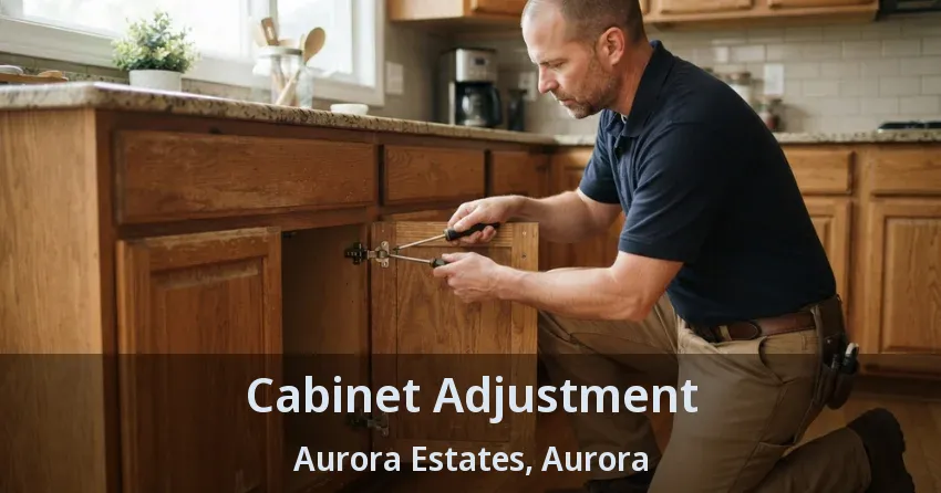 Cabinet Adjustment Aurora Estates, Aurora - ON