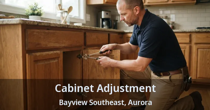 Cabinet Adjustment Bayview Southeast, Aurora - ON