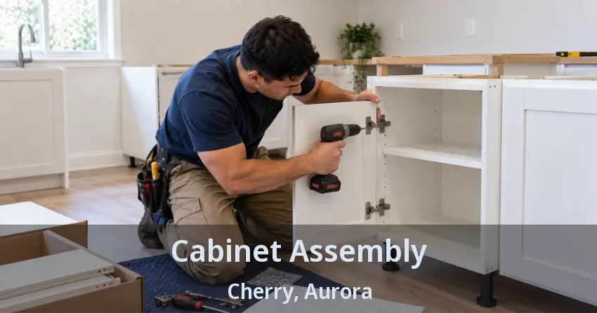 Cabinet Assembly Cherry, Aurora - ON