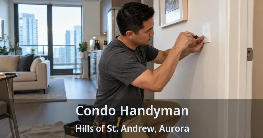 Condo Handyman Hills of St. Andrew, Aurora - ON