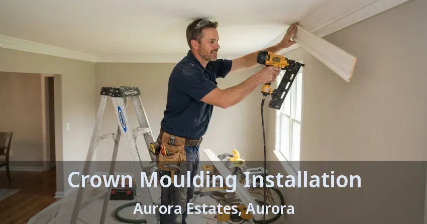 Crown Moulding Installation Aurora Estates, Aurora - ON