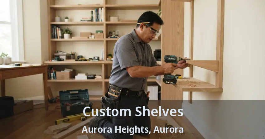 Custom Shelves Aurora Heights, Aurora - ON