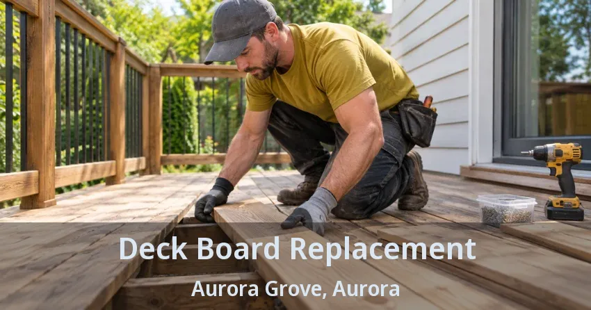 Deck Board Replacement Aurora Grove, Aurora - ON