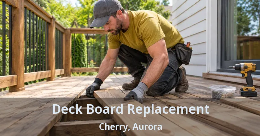 Deck Board Replacement Cherry, Aurora - ON