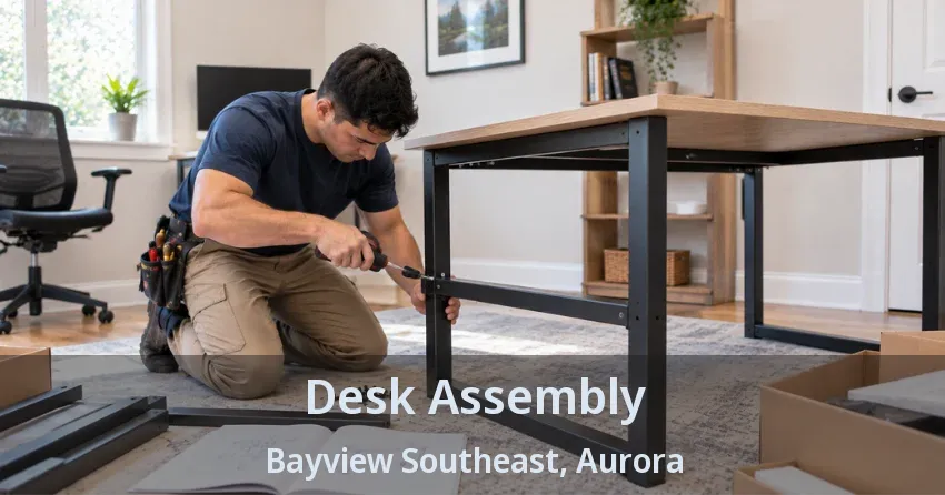 Desk Assembly Bayview Southeast, Aurora - ON