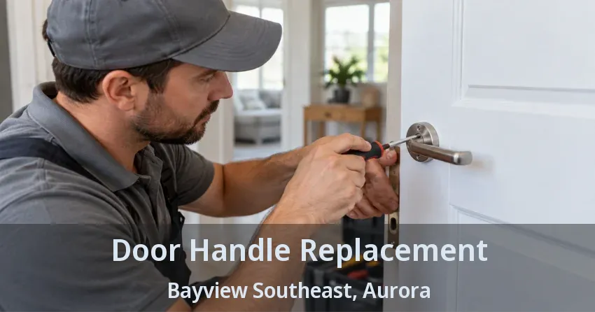 Door Handle Replacement Bayview Southeast, Aurora - ON
