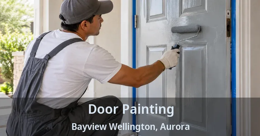 Door Painting Bayview Wellington, Aurora - ON