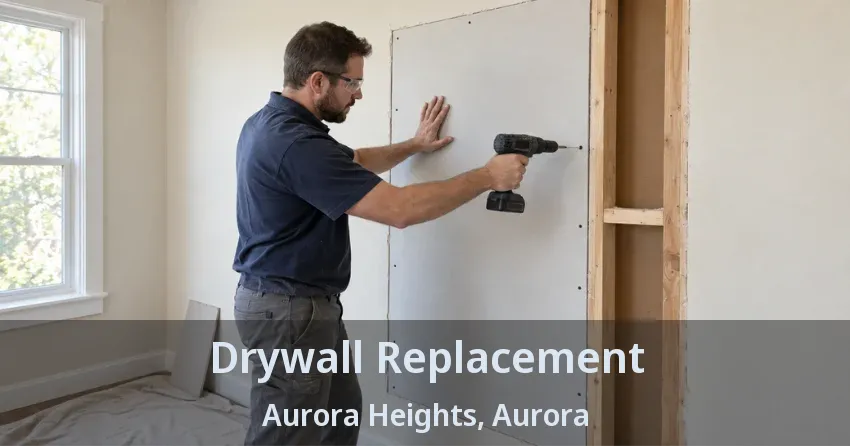 Drywall Replacement Aurora Heights, Aurora - ON
