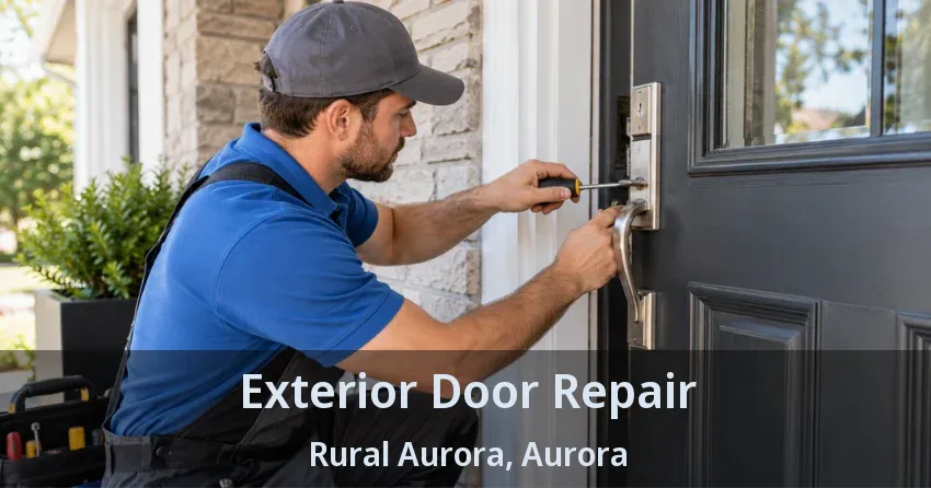 Exterior Door Repair Rural Aurora, Aurora - ON
