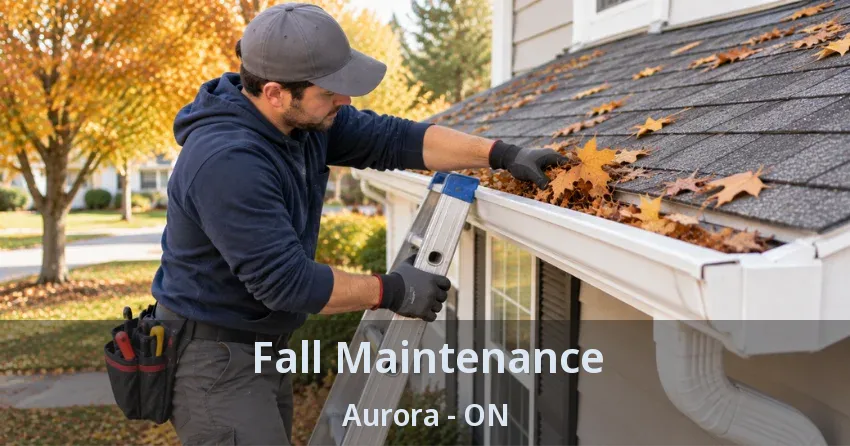 Fall Maintenance Aurora - ON