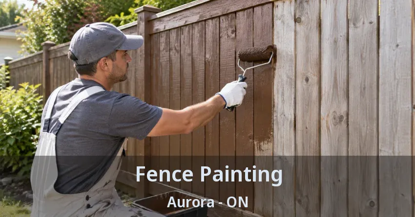 Fence Painting Aurora - ON