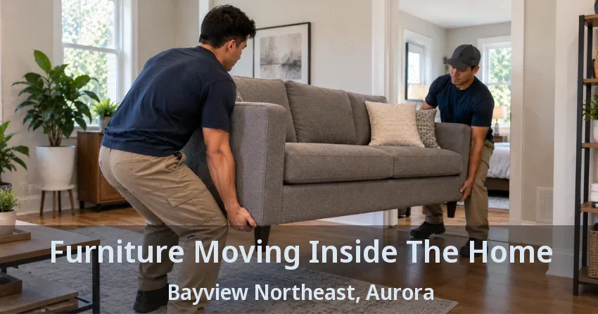 Furniture Moving Inside The Home Bayview Northeast, Aurora - ON