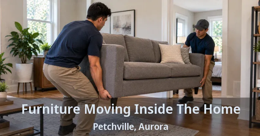 Furniture Moving Inside The Home Petchville, Aurora - ON