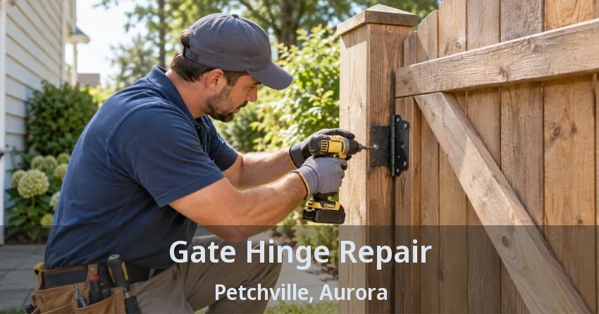 Gate Hinge Repair Petchville, Aurora - ON