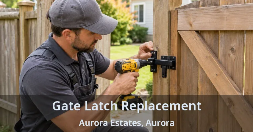 Gate Latch Replacement Aurora Estates, Aurora - ON