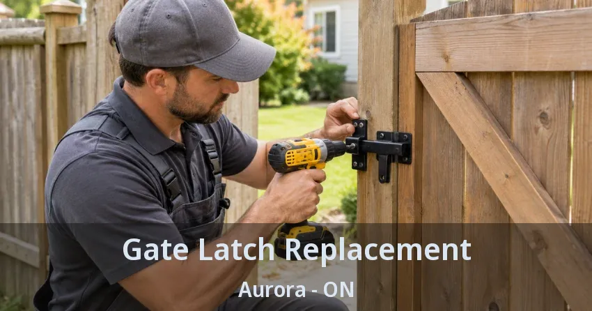 Gate Latch Replacement Aurora - ON