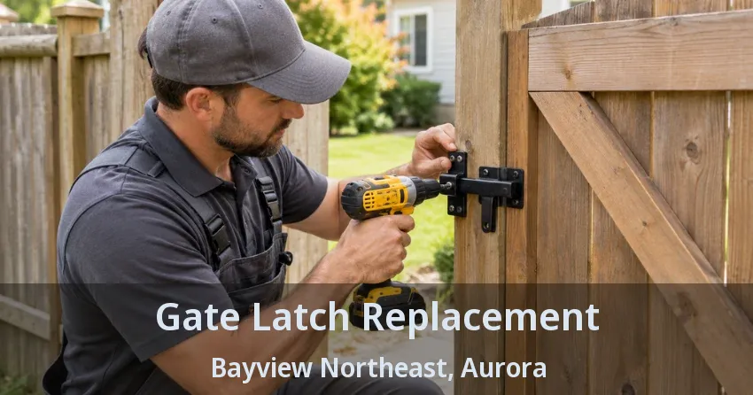 Gate Latch Replacement Bayview Northeast, Aurora - ON