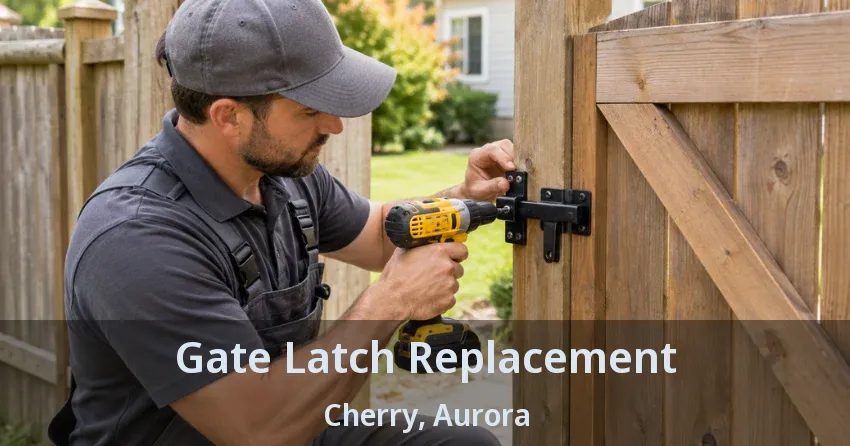 Gate Latch Replacement Cherry, Aurora - ON