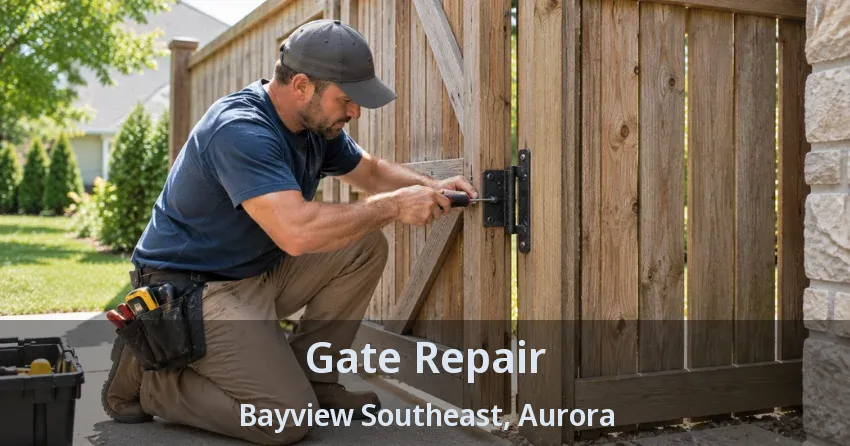Gate Repair Bayview Southeast, Aurora - ON