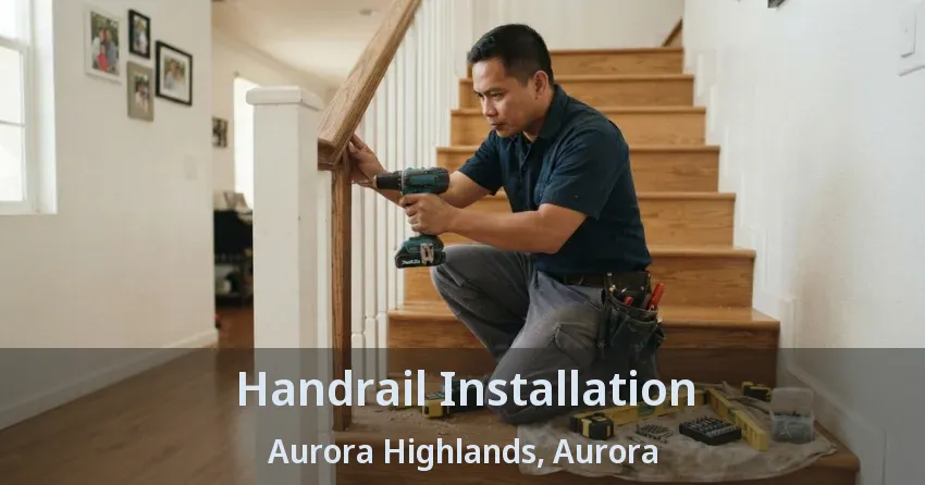 Handrail Installation Aurora Highlands, Aurora - ON