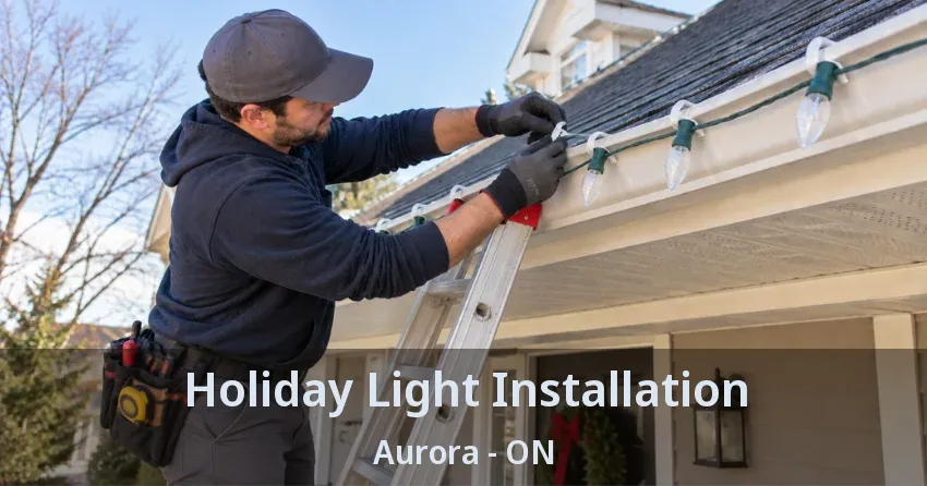Holiday Light Installation Aurora - ON