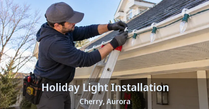 Holiday Light Installation Cherry, Aurora - ON