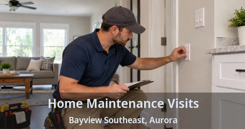 Home Maintenance Visits Bayview Southeast, Aurora - ON