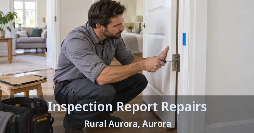 Inspection Report Repairs Rural Aurora, Aurora - ON