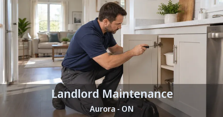 Landlord Maintenance Aurora - ON