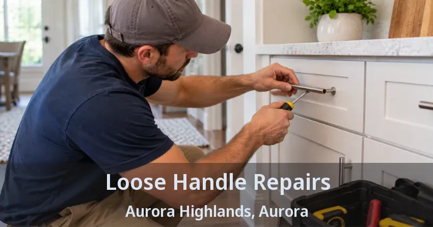 Loose Handle Repairs Aurora Highlands, Aurora - ON