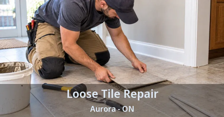Loose Tile Repair Aurora - ON