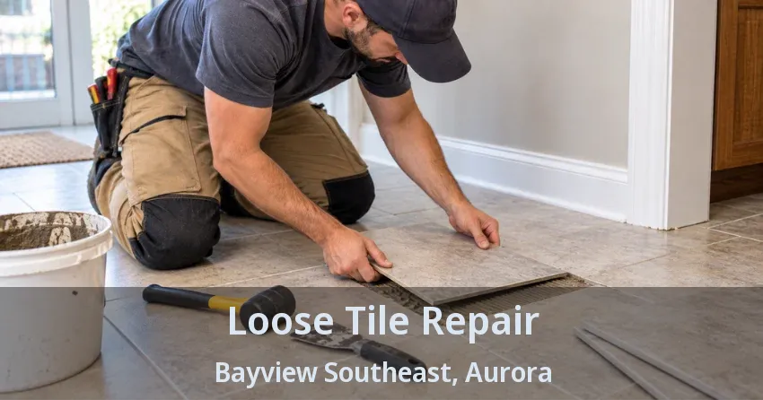 Loose Tile Repair Bayview Southeast, Aurora - ON