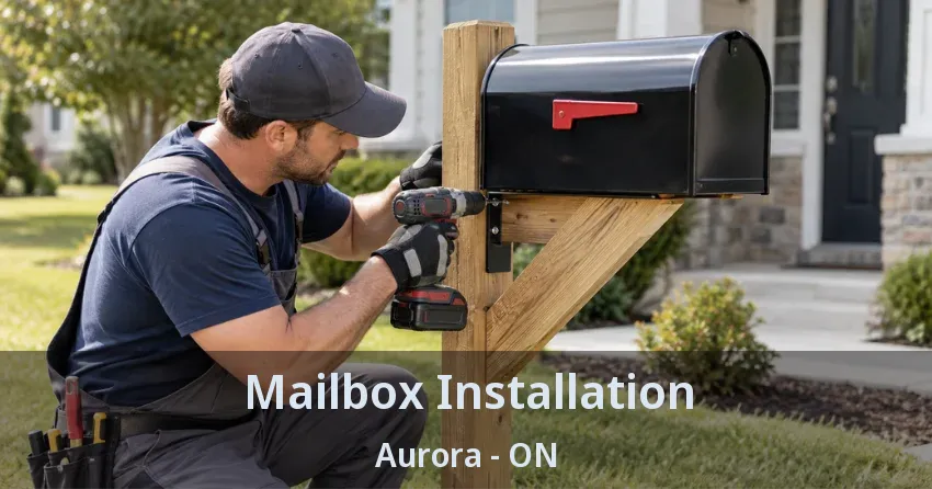 Mailbox Installation Aurora - ON