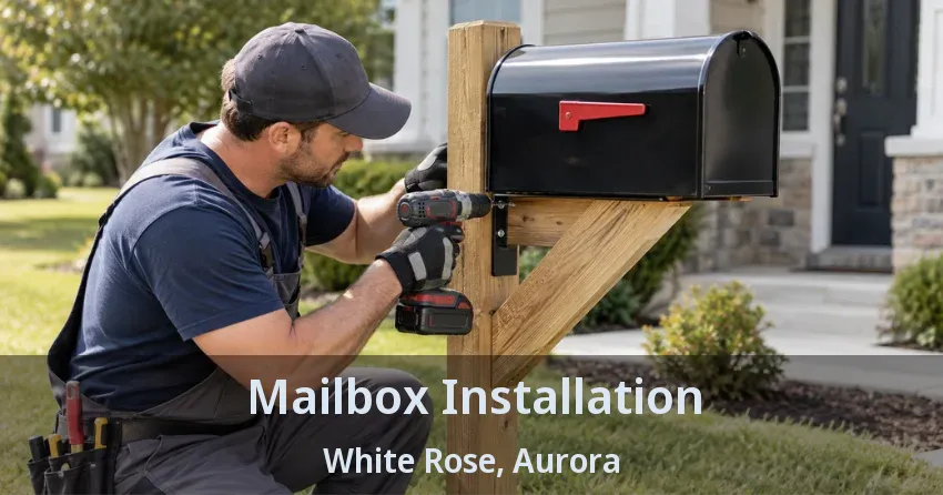 Mailbox Installation White Rose, Aurora - ON