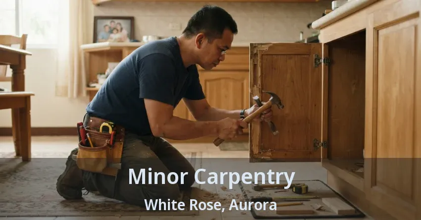 Minor Carpentry White Rose, Aurora - ON