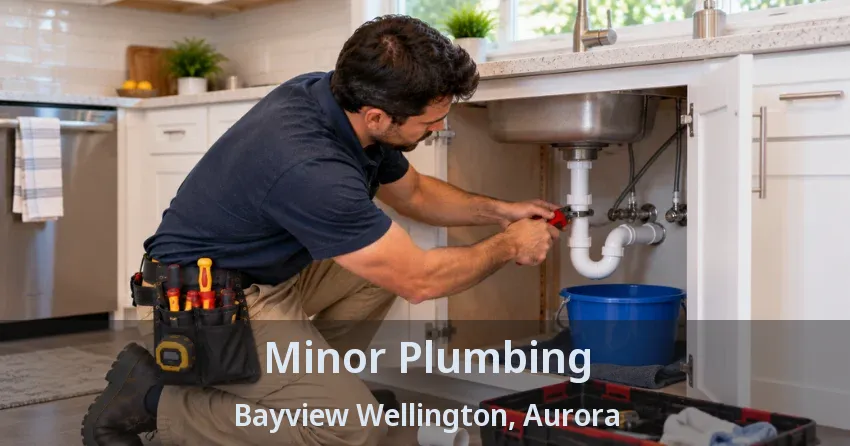 Minor Plumbing Bayview Wellington, Aurora - ON