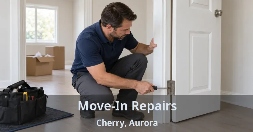 Move-In Repairs Cherry, Aurora - ON