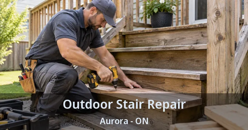Outdoor Stair Repair Aurora - ON