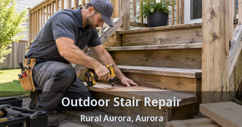 Outdoor Stair Repair Rural Aurora, Aurora - ON