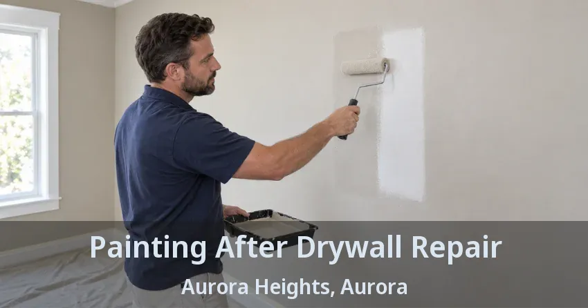 Painting After Drywall Repair Aurora Heights, Aurora - ON