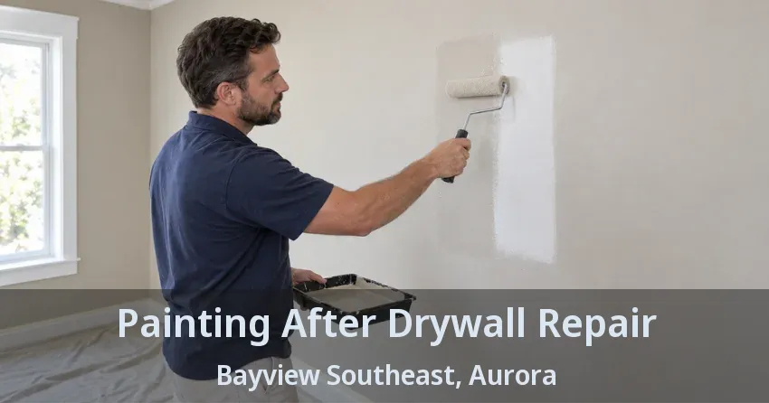 Painting After Drywall Repair Bayview Southeast, Aurora - ON