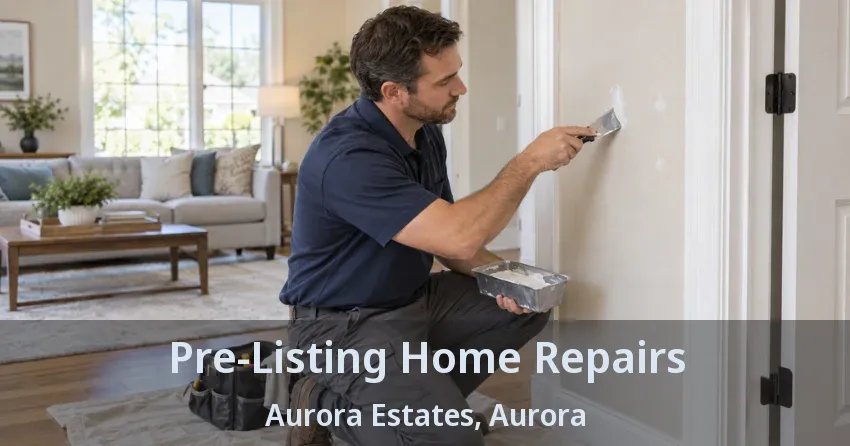 Pre-Listing Home Repairs Aurora Estates, Aurora - ON