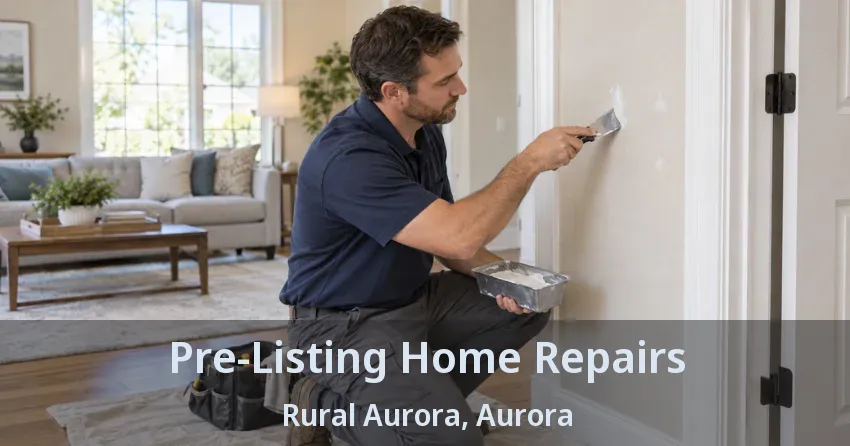 Pre-Listing Home Repairs Rural Aurora, Aurora - ON