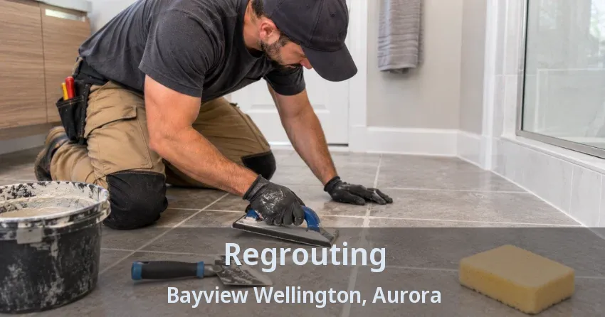 Regrouting Bayview Wellington, Aurora - ON